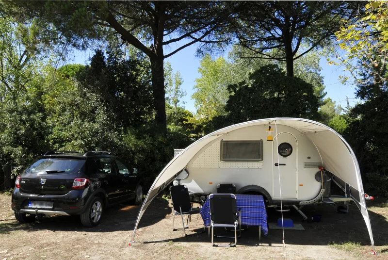 une journée au camping